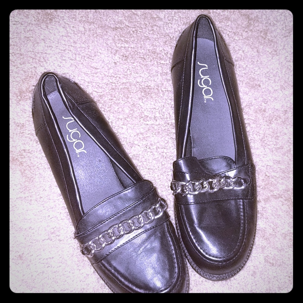 Black Professional Flats